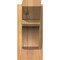 Ekena Millwork Legacy Slat Smooth Outlooker, Western Red Cedar, 5 1/2"W x 12"D x 12"H OUT06X12X12LEC06SWR - alternate 2
